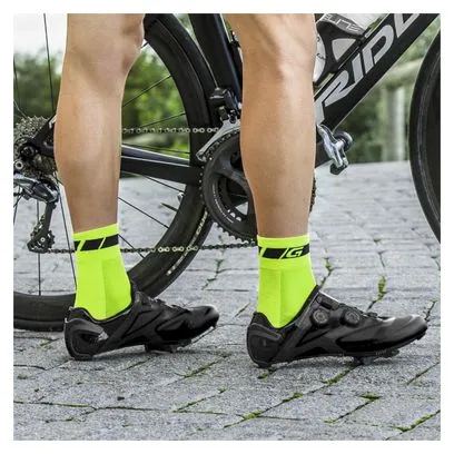 Calze GripGrab Hi-Vis Regular (confezione da 3) Giallo neon