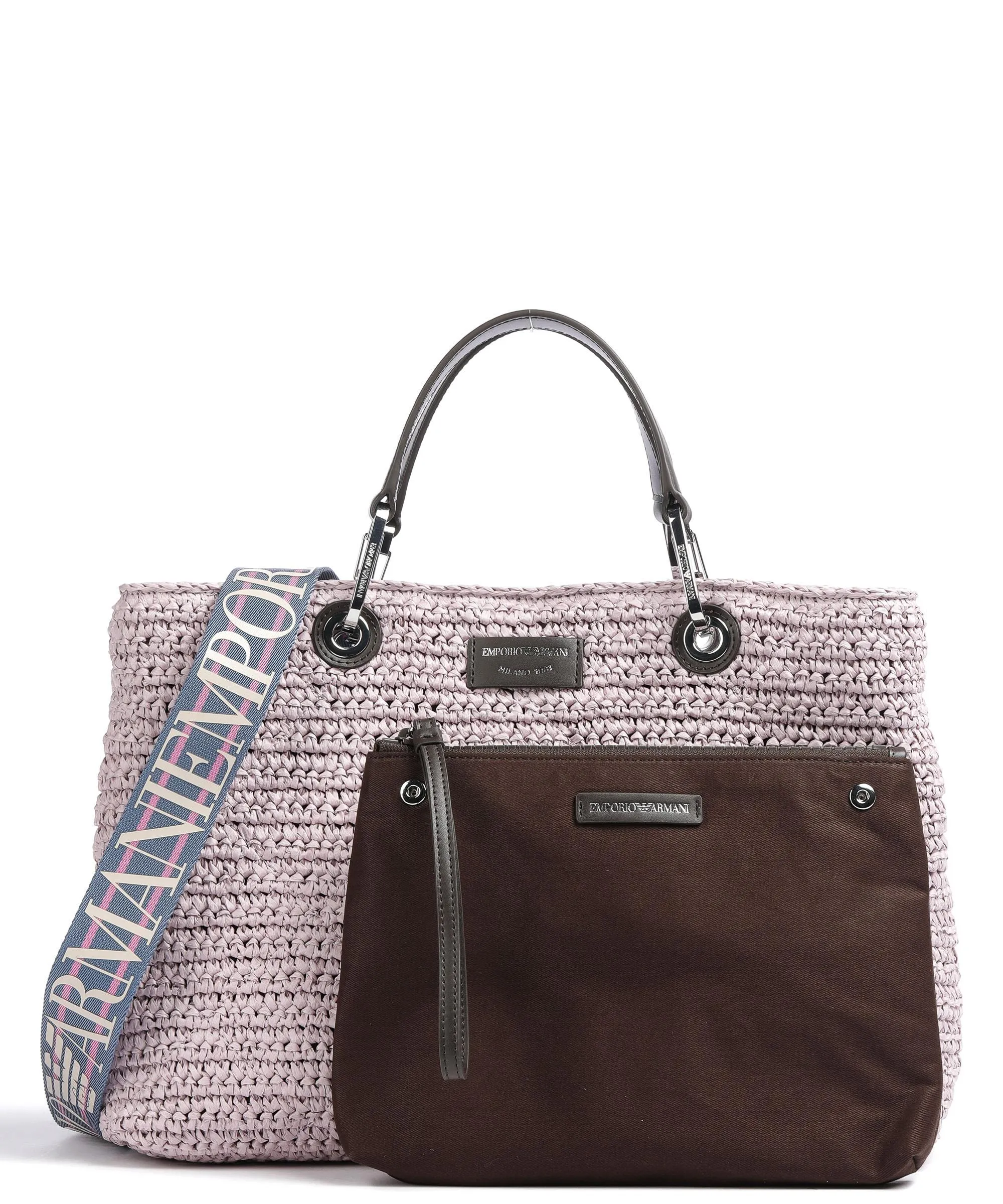  Emporio Armani My EA Borsa a mano carta rosa  
