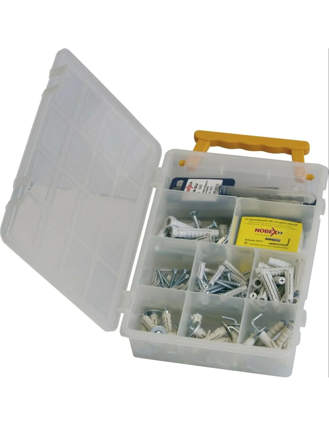 nobex-assortimento-tasselli-e-punte-114-pz