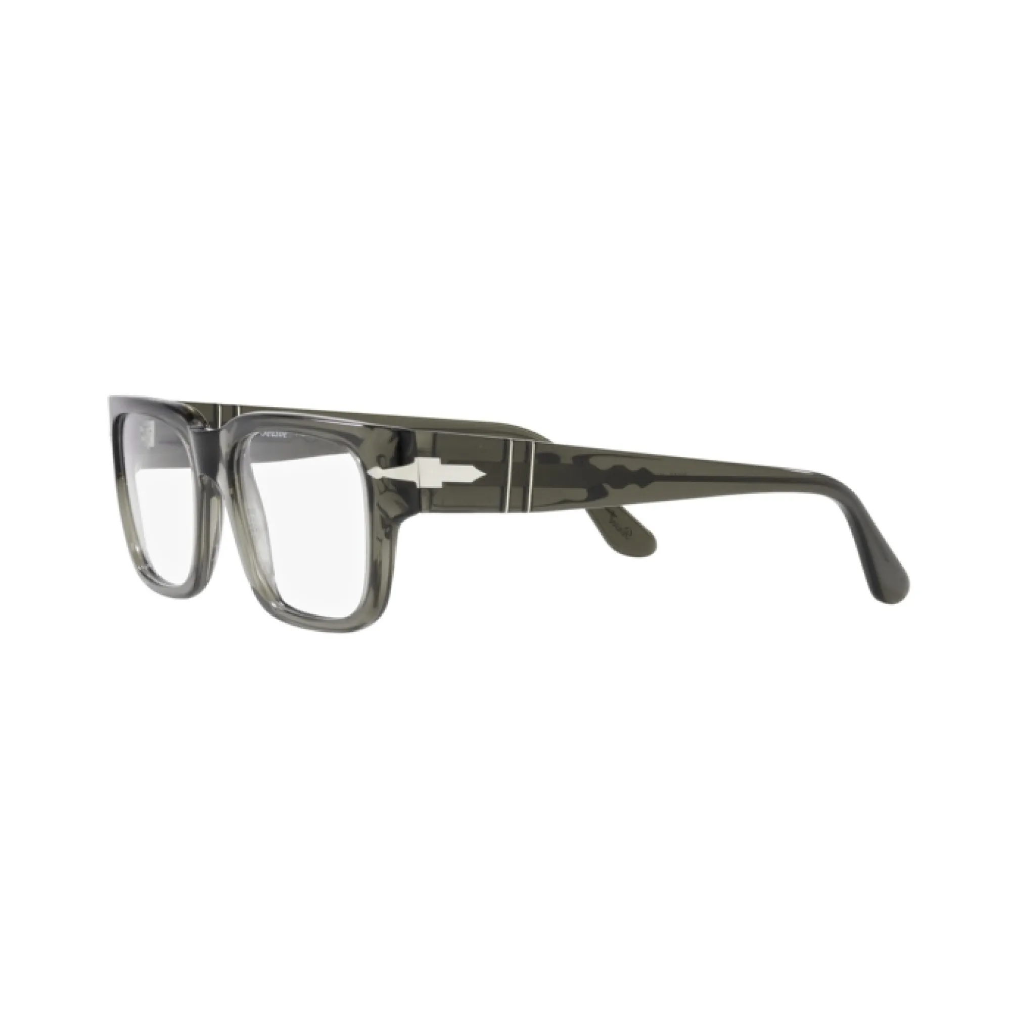   Persol PO 3315V - 1103 Grigio Tortora Trasparente | Occhiale Da Vista Uomo 