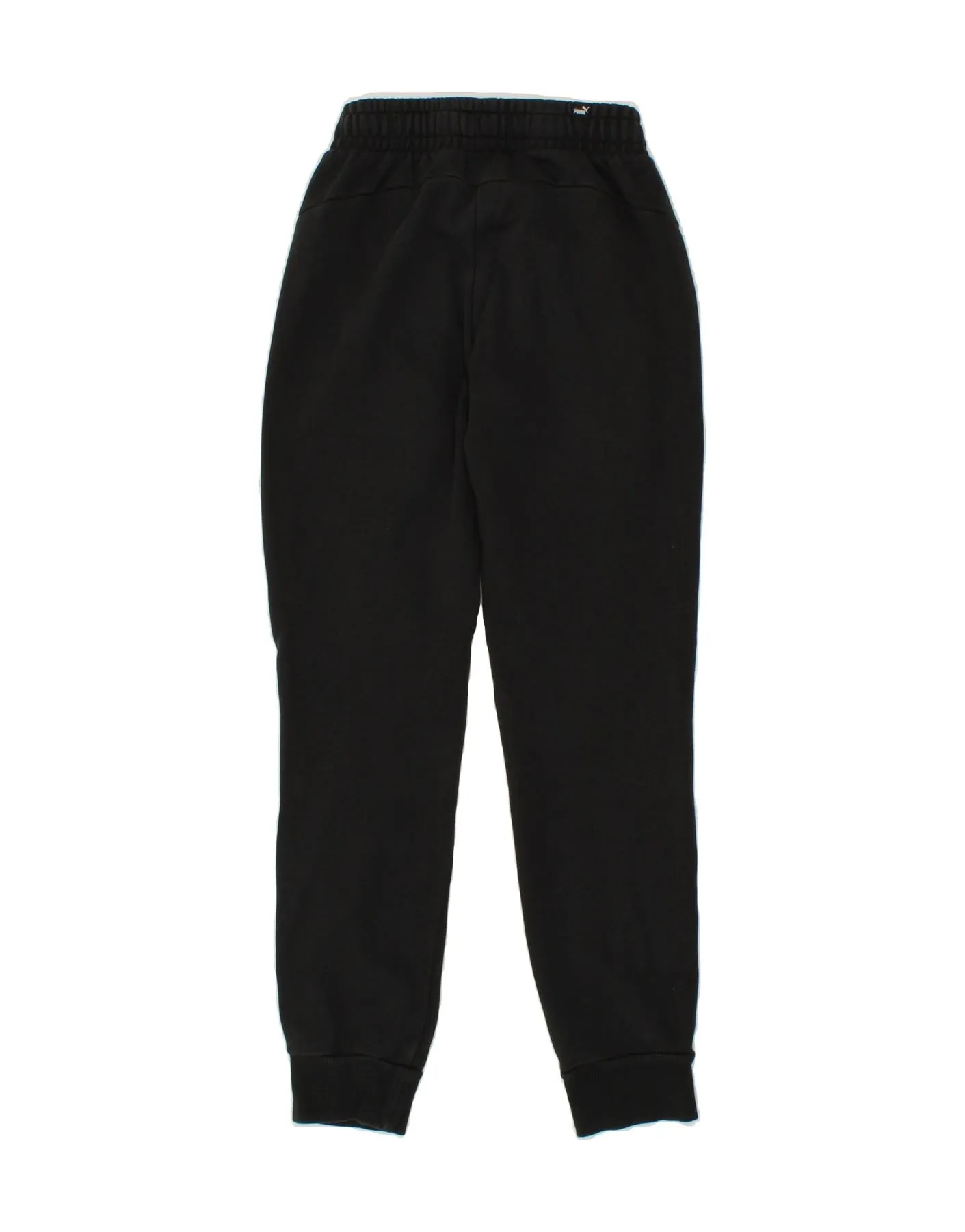 PUMA Womens Tracksuit Trousers Joggers UK 6 XS  Black Cotton