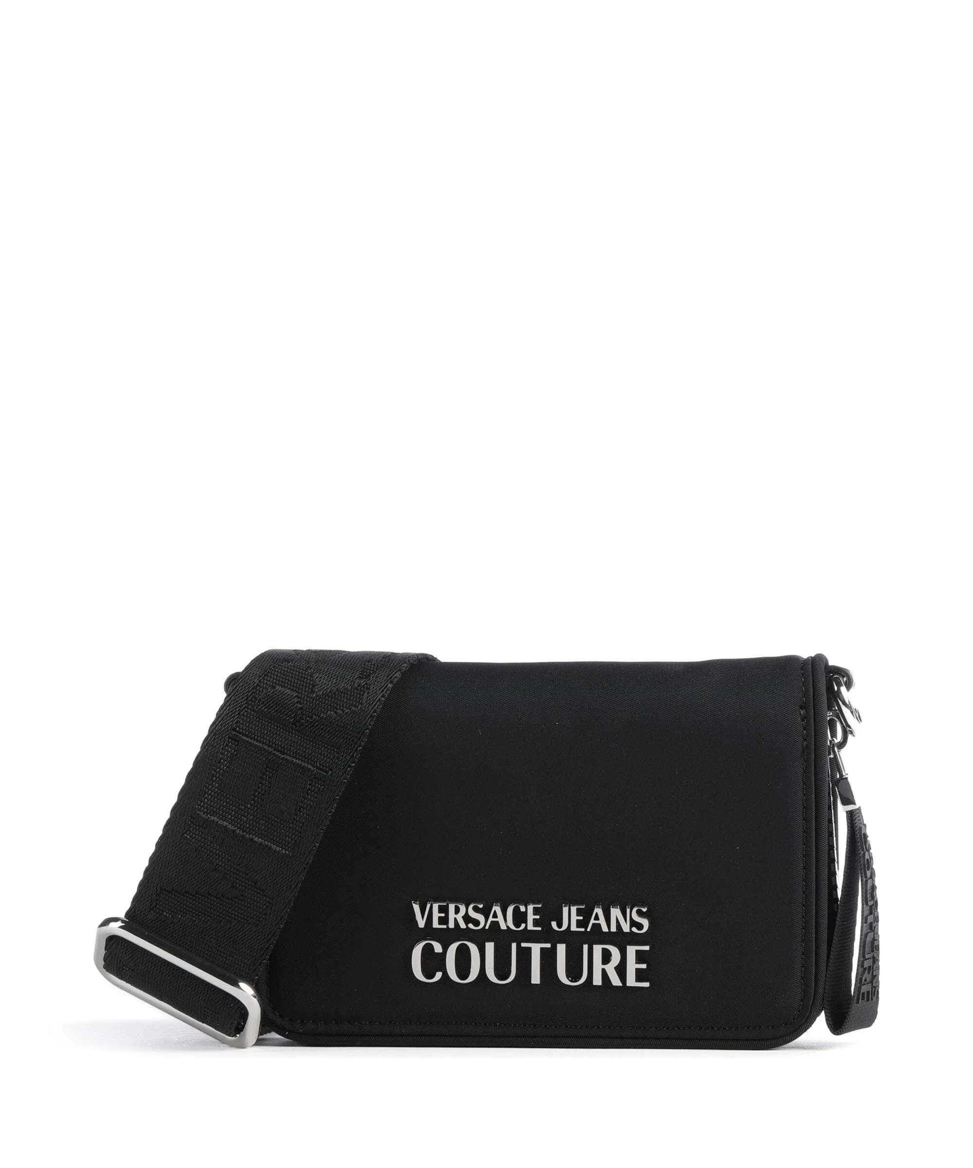  Versace Jeans Couture Sporty Logo Borsa a tracolla poliammide nero  